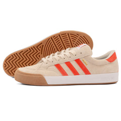 Adidas - Nora (Wonder White / Orange / Gum) *SALE