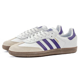 Adidas - Samba ADV (Cloud White/Collegiate Purple/Gold Metallic) *SALE