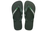 Havaianas Brasil Logo - Green Olive