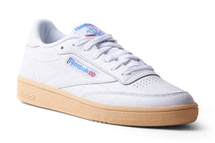 Reebok Club C 85 - White / Athletic Blue / Red