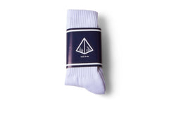 SC Fam Crew Socks (1 Pack) - White / Black