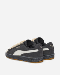 Nahmias Suede Vintage Black Sneakers Flat Dark Gray / Honey Butter