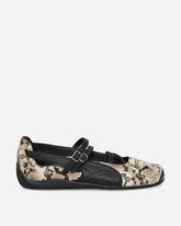 Women's Speedcat Ballet Snake Print Shoes Black / Vapor Gray
