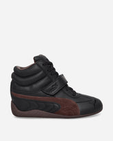 Women's Speedcat Wedge Sneakers Black / Chocolate Brown