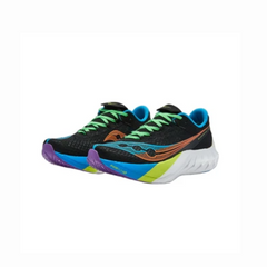 Saucony Unisex's Endorphin Pro 4 Road Running Shoes (Black/ Vizi)