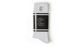 SC Logo Socks - White/Black
