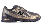 New Balance U740BD2 - Black/Black Cement