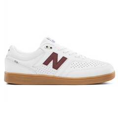 New Balance Numeric 508 Westgate White Burgundy Gum Shoes