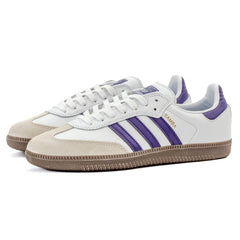 Adidas - Samba ADV (Cloud White/Collegiate Purple/Gold Metallic) *SALE