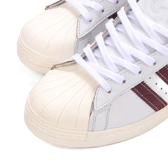 Adidas - Superstar 80 ADV (Crystal White/Shadow Red) *SALE