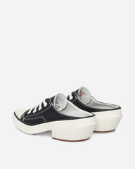 Women's Chuck 70 De Luxe Pointed Mule Heel Platform Sneakers Black