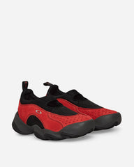 Suede Flesh Sandals Lava / Black