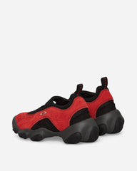 Suede Flesh Sandals Lava / Black