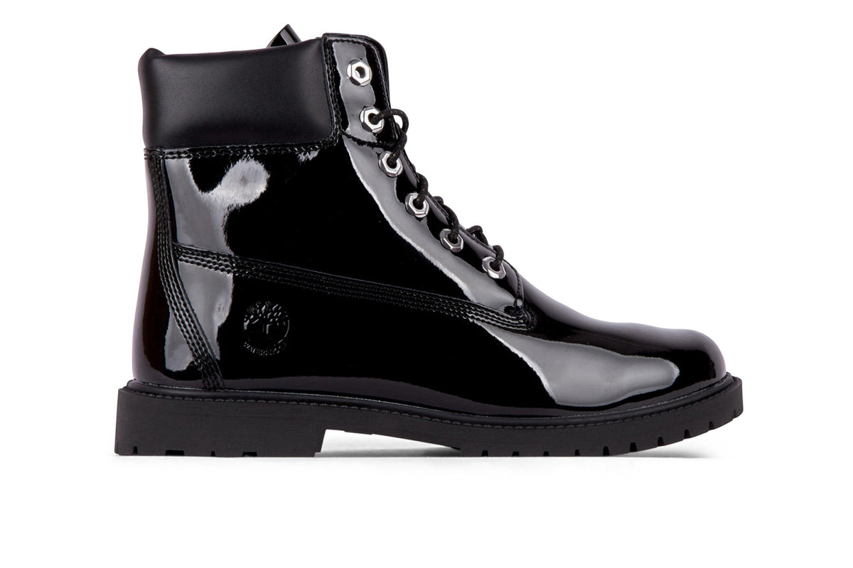 Timberland Premium 6 Inch Boots - Black Patent Leather