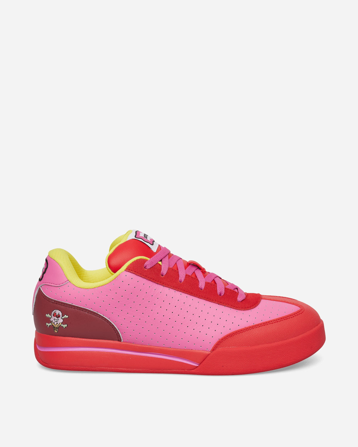 BBC ICECREAM Board Flip Sneakers Red / Pink / Yellow