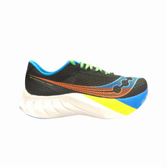 Saucony Unisex's Endorphin Pro 4 Road Running Shoes (Black/ Vizi)