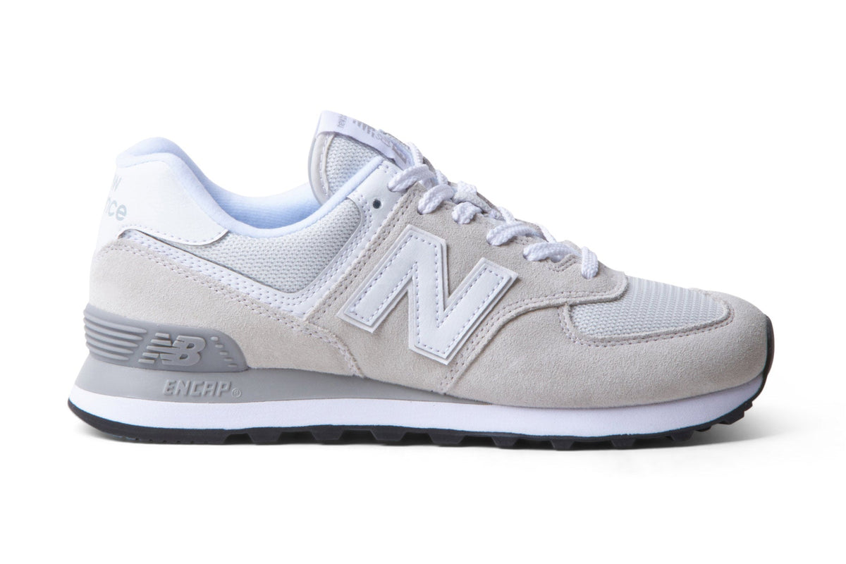 New Balance WL574EW - White / White